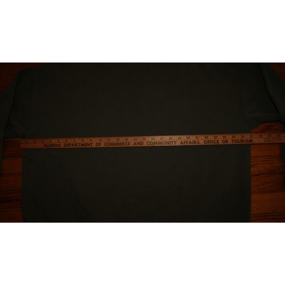 Vintage 90s Starter Faded Dark Green XL Crewneck Sweatshirt Embroider Logo - Picture 5 of 11